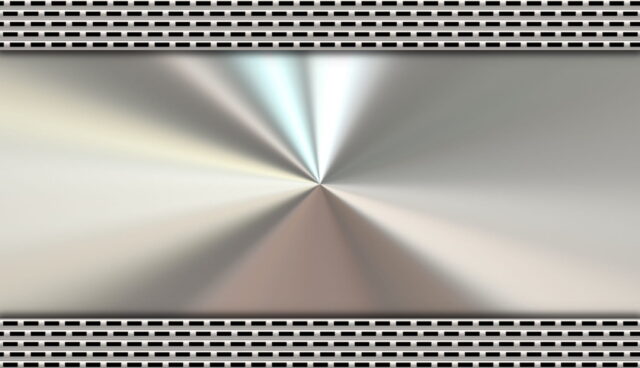 fundo abstrato com uma textura metalica prateada